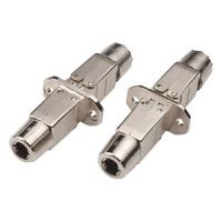 FTP Cat6A 8P8C Tool less Connector. Silver