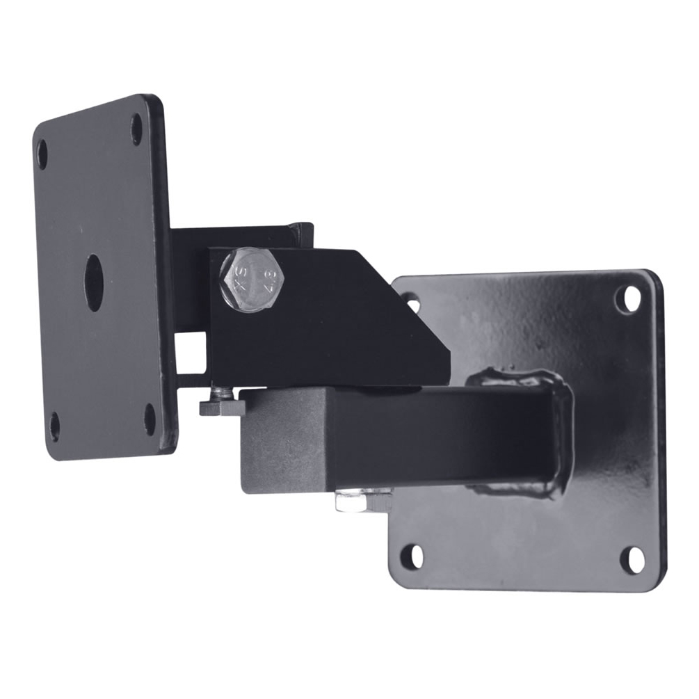 Heavy Duty Tilt and Turn Wall Speaker Bracket. Black