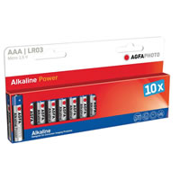 AgfaPhoto Alkaline AAA Battery. 10 Pack