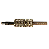 Gold Plated 3.5mm High Quality Stereo Jack Plug