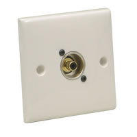Signal Outlet Plate with Neutrik Phono Socket