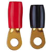 Gold Plated Ring Terminals for 8mm Cable