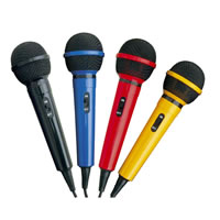 Mr Entertainer Plastic Karaoke Microphone Black #2