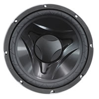 Black 10 inch 250W 4Ohm Round Car Speaker