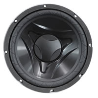 Black 15 inch 350W 4Ohm Round Car Speaker