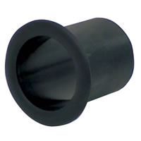 Black Moulded Plastic Port Tube 50mm Internal