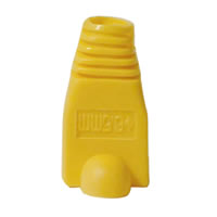 Yellow RJ45 Rubber Boot
