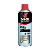WD40 400ml White Lithium Grease