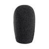 Black 22mm Foam Microphone Windshield. 42x55mm 3 Pack