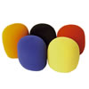 Coloured 35mm Microphone Windshield. 60x70mm. 5 Pack