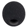 Black 7mm Foam Microphone Windshield